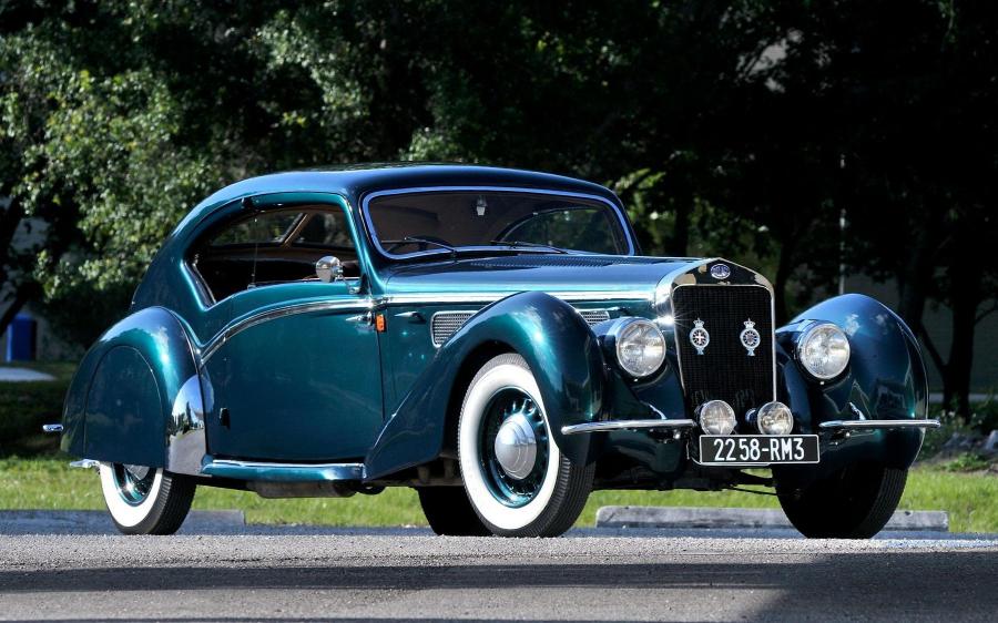 Delage D8 120 Aerodynamic Coupe by Letourneur & Marchand '1937